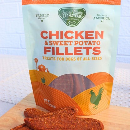 Chicken and Sweet Potato Fillets