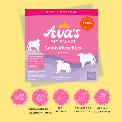 Lamb Dog Treats - Lamb Munchies