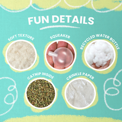 Kitty Yeti with Catnip