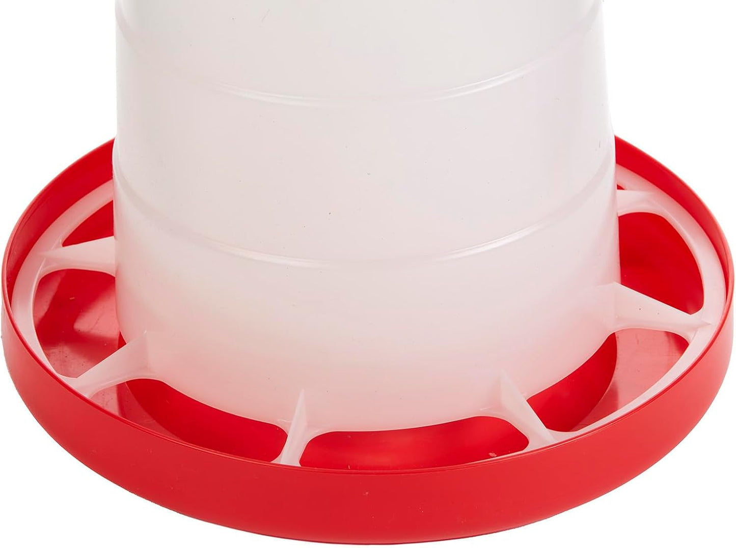 Little Giant 3Lbs Plastic Hanging Poultry Feeder Ideal for Chicks & Baby Quail
