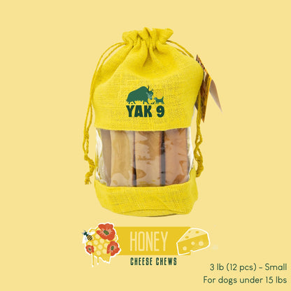 Honey Cheese Chews for Dogs