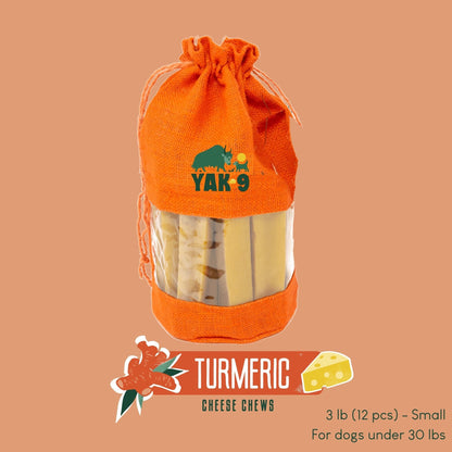 Turmeric Cheese Chews for Dogs