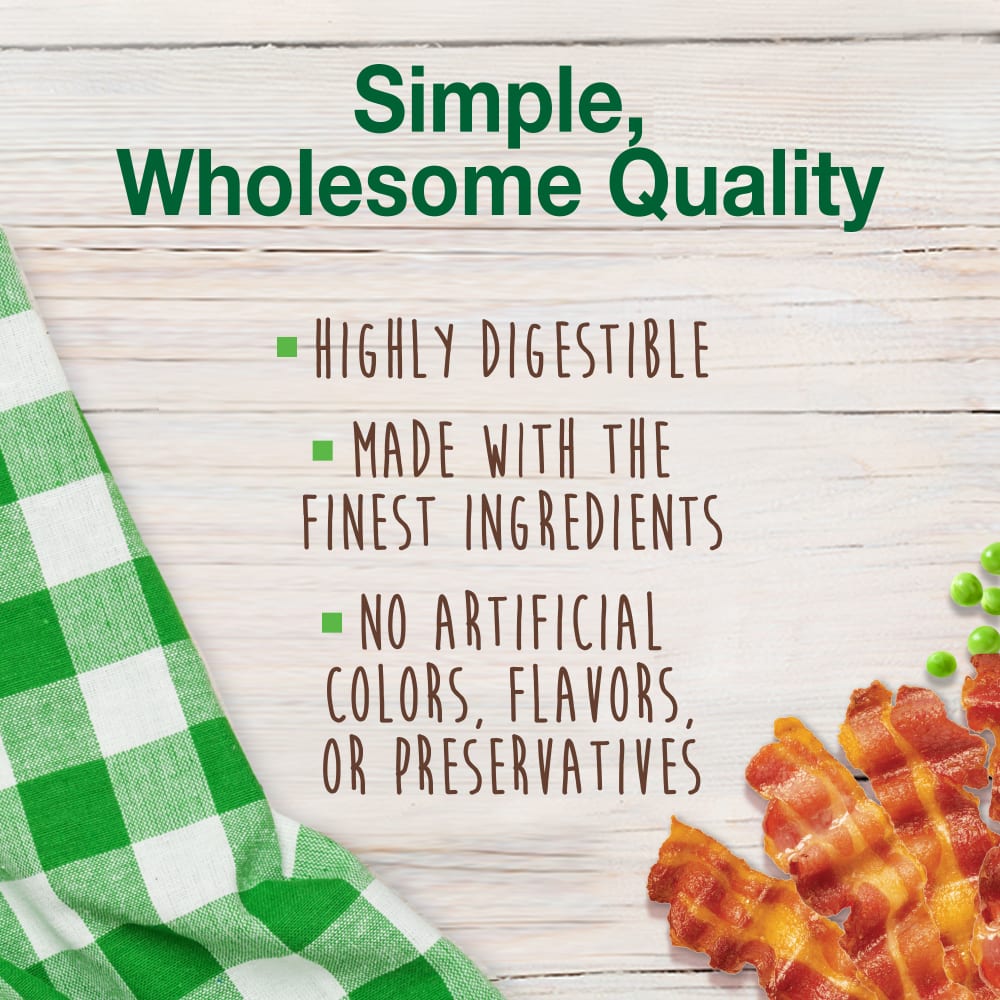 Nylabone Healthy Edibles All-Natural Long Lasting Bacon Chew Treats (6.7oz)