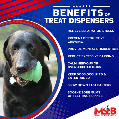 Christmas Tree Dog Toy - Durable Rubber Chew Toy for Large Dogs | USA Made