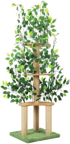 Cat Tree with Leaves, Cat Tower