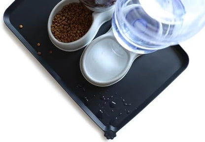 Hoki Found Large Silicone Pet Food Mats Tray