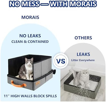 MORAIS Portable Travel Litter Box
