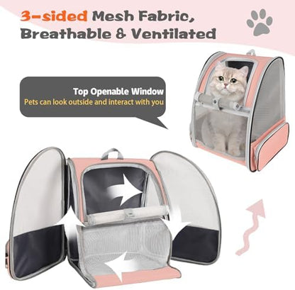 Cat Backpack Carrier, Pet Carrier Airline Approved