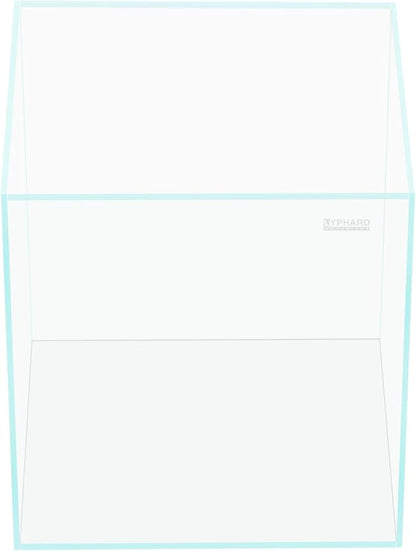 Tall Rimless Aquarium 3 Gallon, Ultra Clear Low Iron Nano Fish Tank for Betta, L7.9×W7.9×H11.8 Glass Thickness 5mm with EVA Foam Leveling Mat