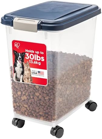 IRIS USA Dog Food Storage Container, Made in USA