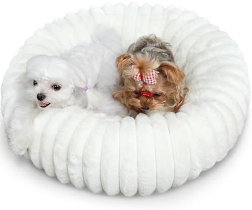 Donut Small Dog Bed Washable