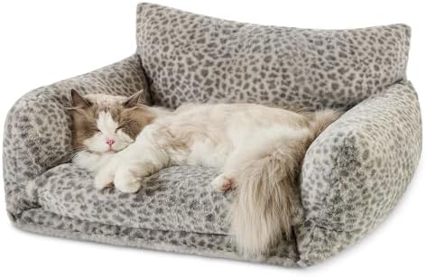 Hollypet Cat Bed Small Dog Orthopedic Couch Beds