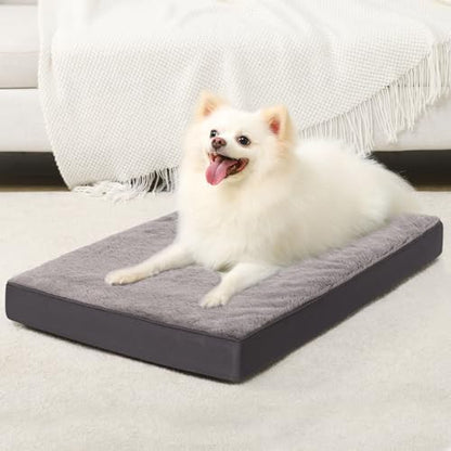KSIIA Orthopedic Dog Bed for Small Dogs