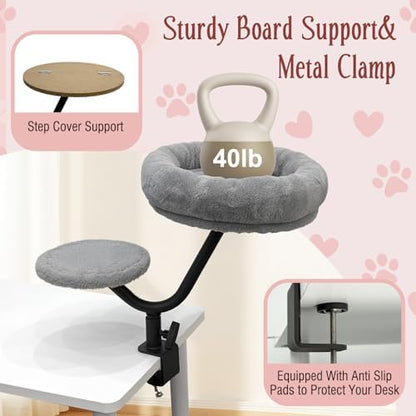Cat Desk Bed, Desk Cat Bed Attachment