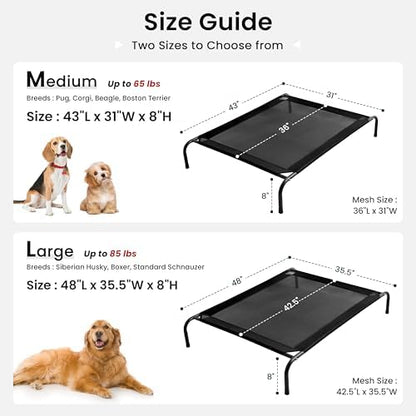 Love's cabin Elevated Cooling Dog Bed