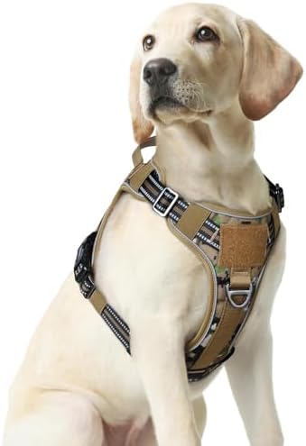rabbitgoo Tactical Dog Harness Medium Sized, No Pull Service Pet Vest