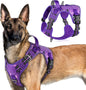 No Pull Tactical Dog Harness Molle Vest Adjustable Medium Large Dogs