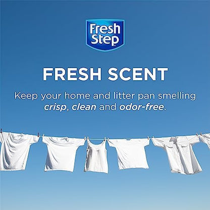 Fresh Step Cat Litter Crystals Deodorizer, Fresh Scent, 15 Oz