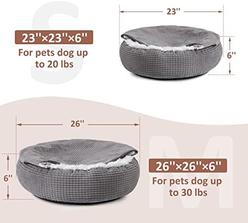 MIXJOY Small Dog Bed Cat Bed