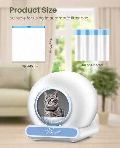 Self-Cleaning Cat Litter Box Liners