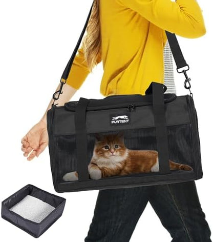 Pet Carrier Airline Approved, Soft Sided Cat Carrier