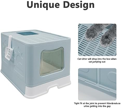 XL Foldable Cat Litter Box