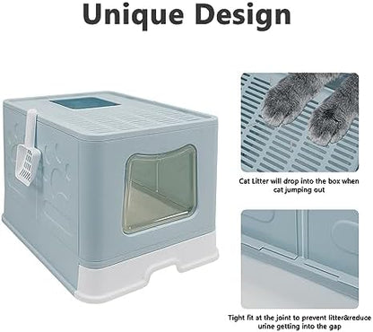 XL Foldable Cat Litter Box