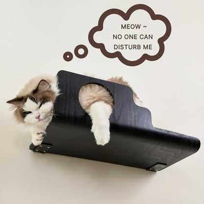 LIORCE Cat Wall Shelves, Creative Design Cat Shelf
