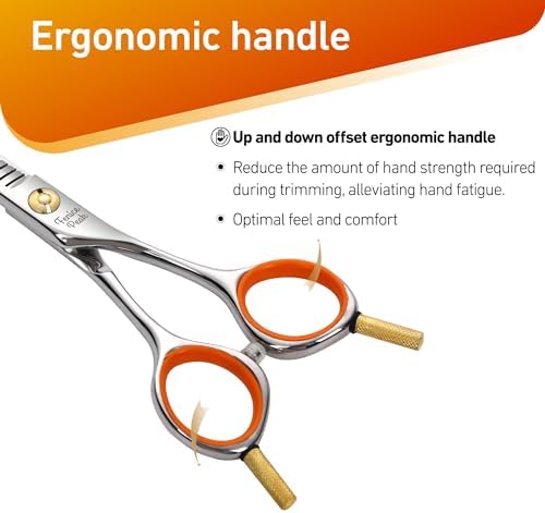 5'' Small Thinning Scissors Lightweight Dog and Cat Grooming Scissors