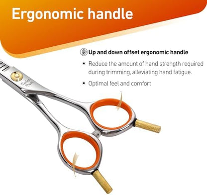5'' Small Thinning Scissors Lightweight Dog and Cat Grooming Scissors