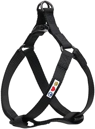 Pawtitas Solid Step-in Dog Harness – Adjustable No-Pull Vest