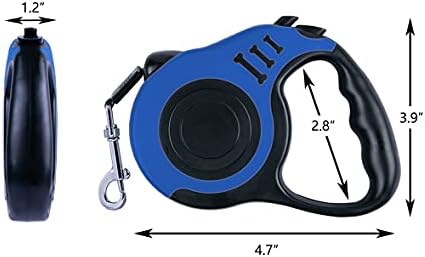 Retractable Dog Leash 10ft, Tangle-Free Expandable Leash