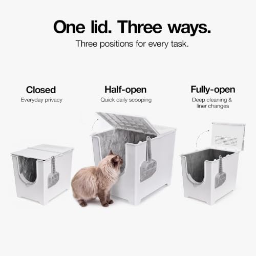 Modkat Flip Covered Litter Box, Front Entry