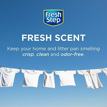Fresh Step Cat Litter Crystals Deodorizer, Fresh Scent, 15 Oz