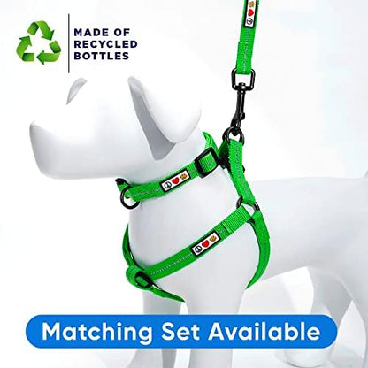 Pawtitas Recycled Reflective Step-in Dog Harness – Adjustable No-Pull Vest