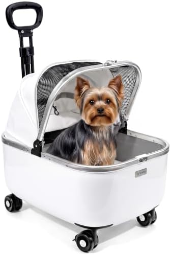 Pet Stroller & Rolling Cat Carrier