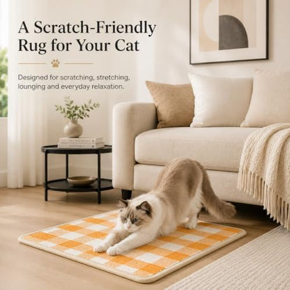 Cat Scratcher Mat, Natural Sisal Cat Scratch Pad