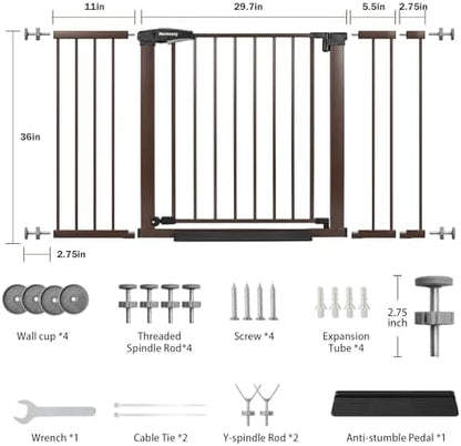 Mumeasy 36" Extra Tall Baby Gate