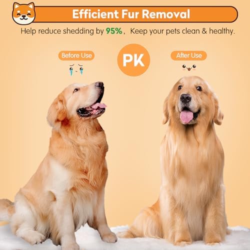 Dog & Cat Brush, Self Cleaning Slicker Brush