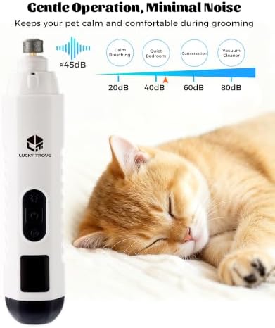 2026 Upgraded Silent Dog Nail Grinder 5 Speeds