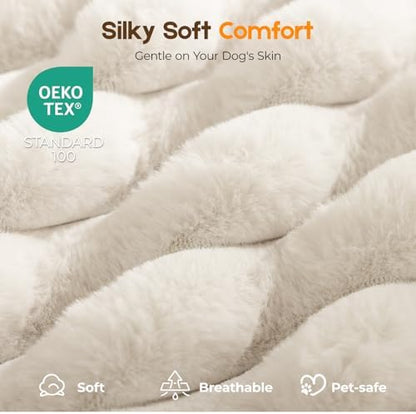 Orthopedic Dog Bed for Medium Dog, Waterproof Washable Pet Bed for Crate