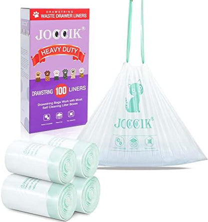 Drawstring Litter Box Liners Compatible