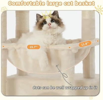 Heybly Cat Tree, Kitten Tower