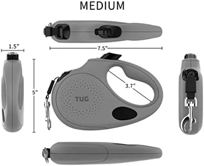 TUG Oval 360° Tangle-Free Retractable Dog Leash