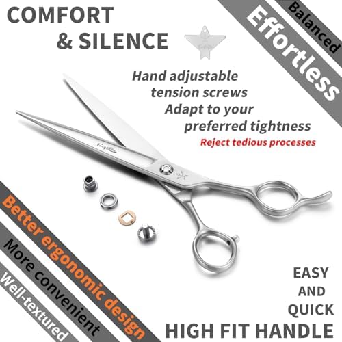 High-end Professional Dog Grooming Scissors Pet Grooming Shears 7.5 Inches
