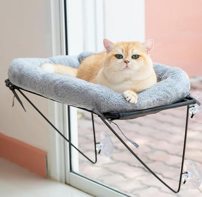 ROOVE Cat Window Perch – Luxury Cozy Hammock