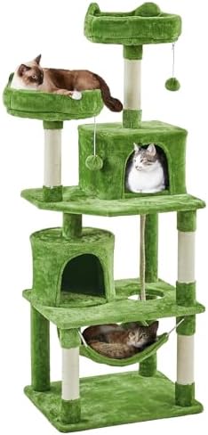 Yaheetech 62.5inches Cat Tree Cat Tower Kitten Condo