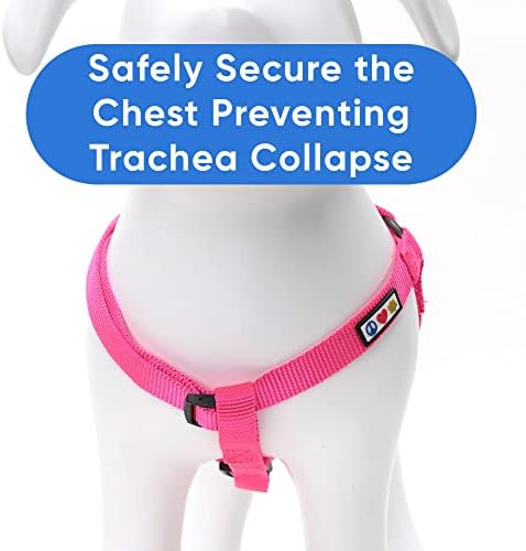 Pawtitas Solid Step-in Dog Harness – Adjustable No-Pull Vest