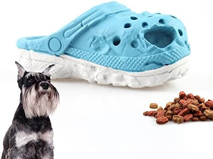 Dog Chew Toy, Durable Rubber Slipper Toy