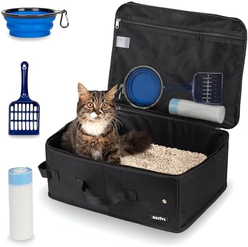 Portable Cat Travel Litter Box
